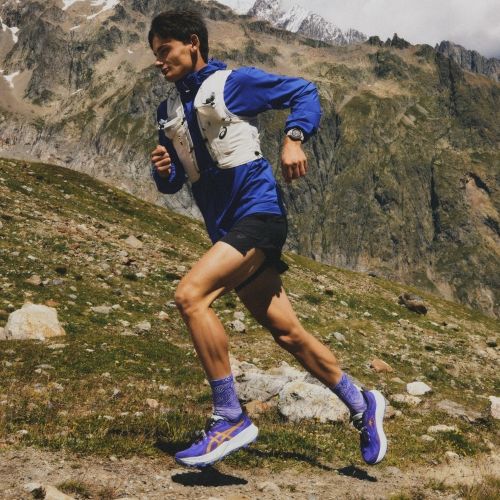 Кросівки для бігу чоловічі Asics Trabuco 14 vintage khaki/black