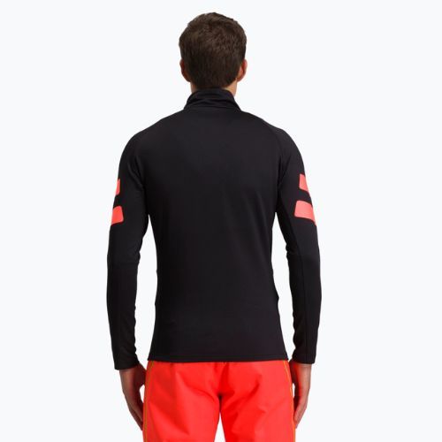 Кофта лижна чоловіча Rossignol Classique Hero 1/2 Zip чорна RLKML02