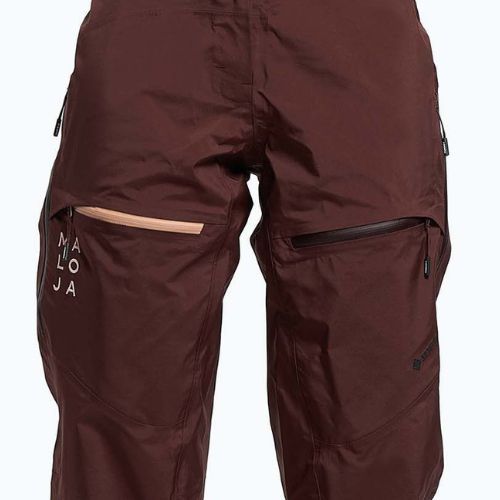 Штани лижні жіночі Maloja W'S MaleachiM коричневі 32102
