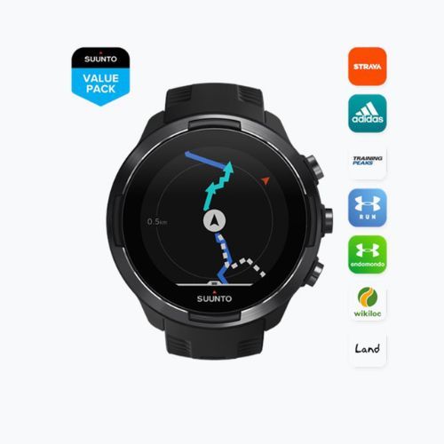 Годинник Suunto 9 BARO чорний SS050019000