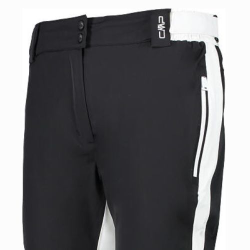 Штани лижні жіночі CMP чорні 30W0806/U901