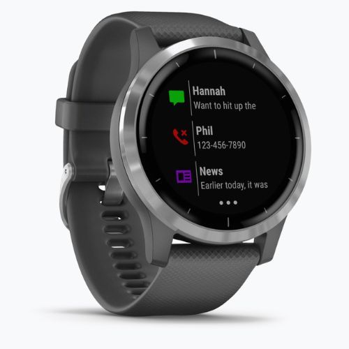 Годинник Garmin Vivoactive 4 сірий 010-02174-03