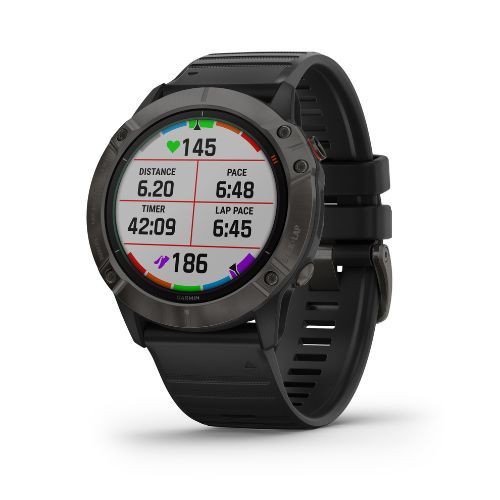 Годинник Garmin Fenix 6X Pro Solar Edition чорний 010-02157-21