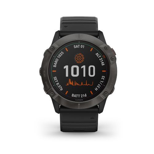 Годинник Garmin Fenix 6X Pro Solar Edition чорний 010-02157-21