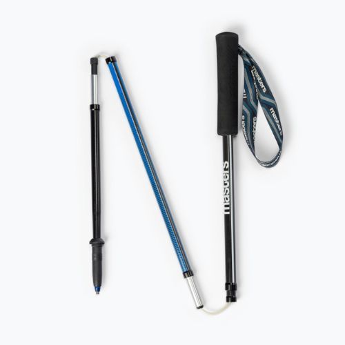 Палиці для скандинавської ходьби Masters Trecime Fix Carbon чорні 01S0219