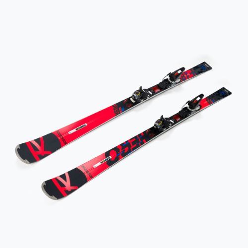 Лижі гірські Rossignol HERO ELITE LT TI K + NX12 чорно-червоні RRJ04LC