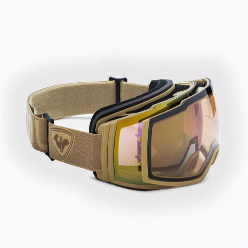 Маска лижна Rossignol MAGNE'LENS sand/gold miror/silver miror RKкг206