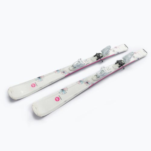 Лижі гірські дитячі Rossignol FUN GIRL KX + KID 4 GW білі RRJ04JY