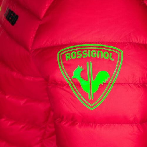 Куртка лижна чоловіча Rossignol Verglas Hero Hood червона RLJMJ83