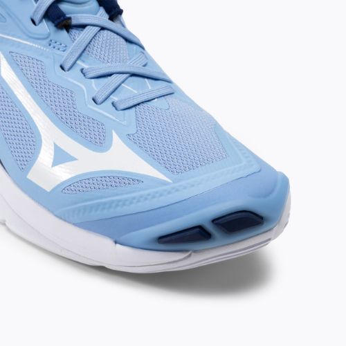 Кросівки для волейболу жіночі Mizuno Wave Lightning Z6 сині V1GC200029