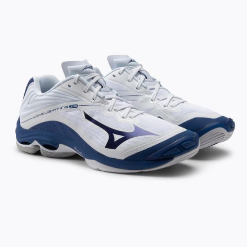 Кросівки для волейболу чоловічі Mizuno Wave Lightning Z6  сині V1GA200021