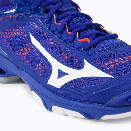 Кросівки для волейболу чоловічі Mizuno Wave Lightning Z5 Mid сині V1GA190500
