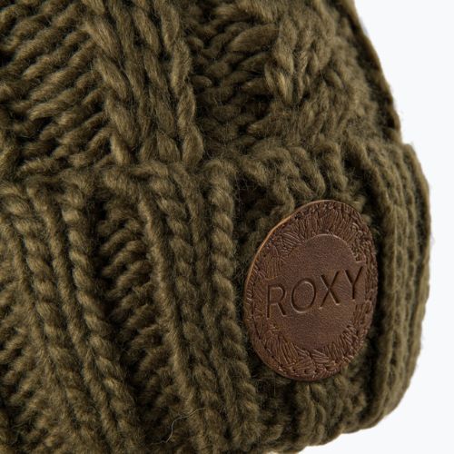 Шапка жіноча Roxy Tram зелена ERJHA03904