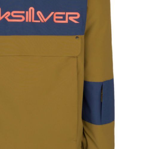 Куртка для сноуборду чоловіча Quiksilver Steeze коричнева EQYTJ03274