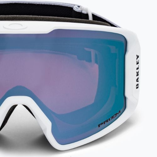 Маска лижна Oakley Line Miner matte white/prizm snow sapphire iridium OO7070-73