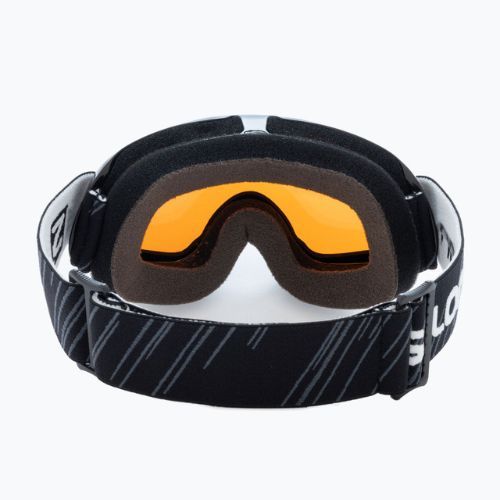 Маска лижна дитяча Salomon Juke Access black/tonic orange L40848100