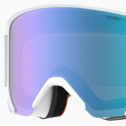 Маска лижна Atomic Savor Stereo white/blue stereo AN5106000