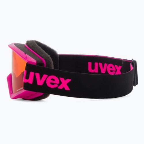 Маска лижна  дитяча  UVEX Speedy Pro pink/lasergold 55/3/819/90