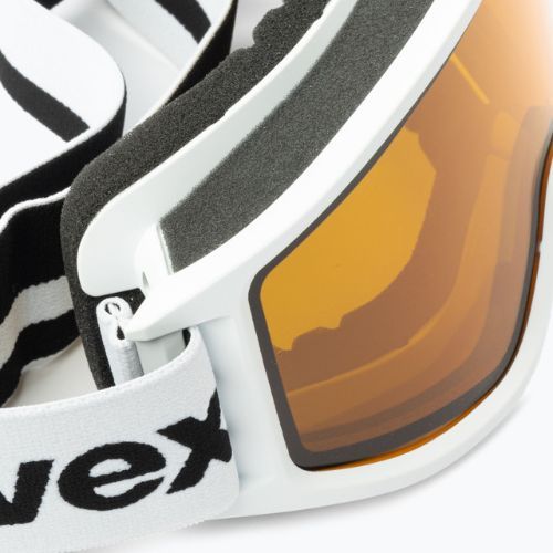 Маска лижна  UVEX G.gl 3000 LGL white/lasergold lite blue 55/1/335/10