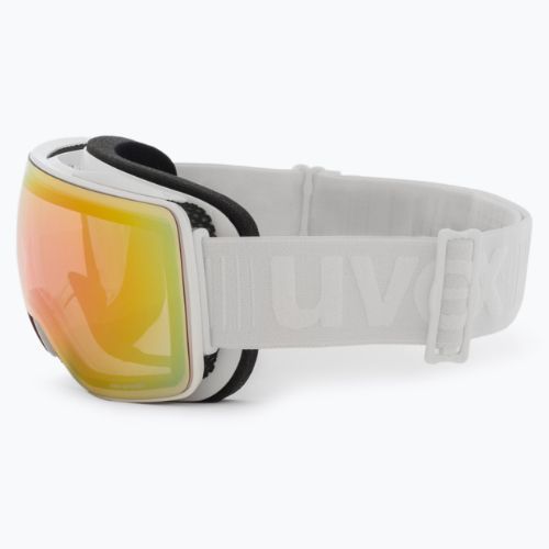 Маска лижна UVEX Compact V white/mirror rainbow variomatic 55/0/142/10