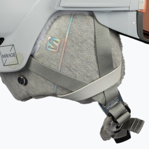 Шолом лижний жіночий Salomon Mirage Ca Photo Sigma білий L41525700