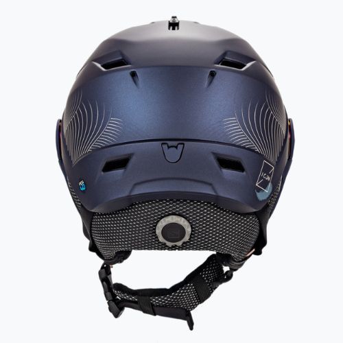 Шолом лижний жіночий Salomon Icon Lt Visor темно-синій L41199800
