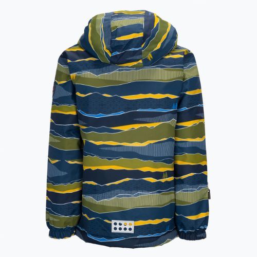 Куртка лижна дитяча LEGO Lwjebel 727 зелена 11010206