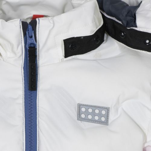 Куртка лижна дитяча LEGO Lwjori 735 біла 11010197