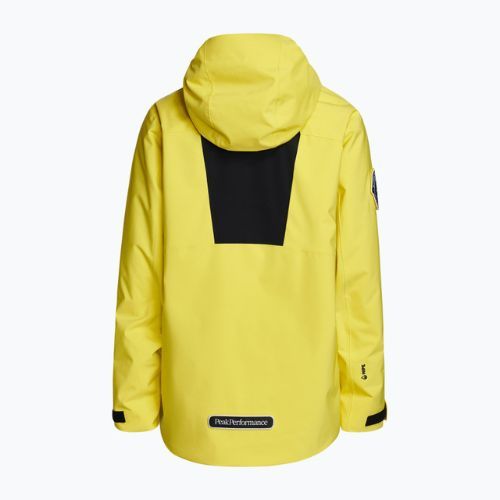 Куртка лижна чоловіча Peak Performance Vertixs 2L жовта G76641010