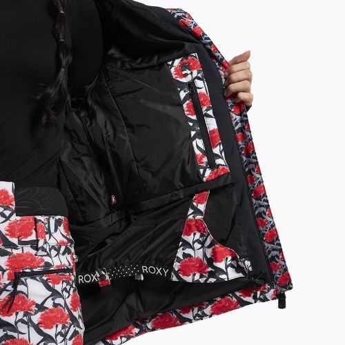 Куртка для сноуборду жіноча парка Roxy Rowley X Ski біла ERJTJ03314