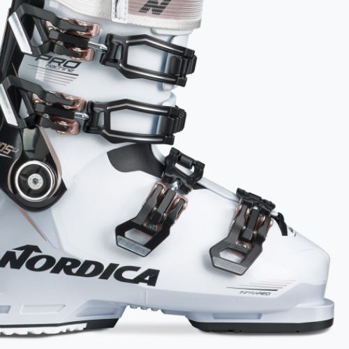 Черевики лижні жіночі  Nordica PRO MACHINE 105W білі 050F48015N6