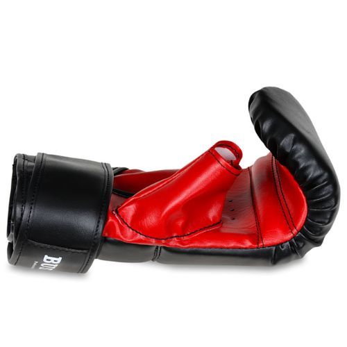 Рукавиці воксерські DBX BUSHIDO для тренувань на мішку чорні Rp4