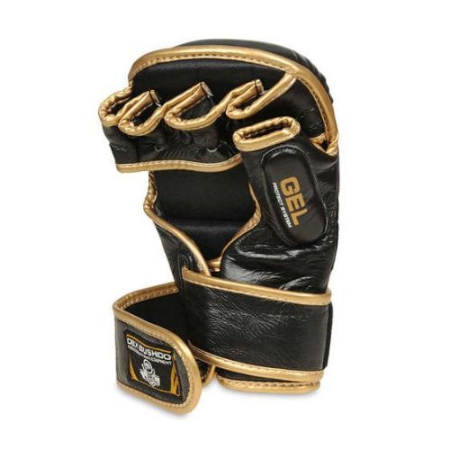 Спарингові рукавиці для тренувань MMA DBX BUSHIDO шкіряні чорні Arm-2011D-L