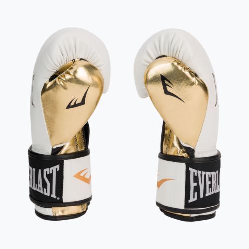Рукавиці воксерські чоловічі EVERLAST Powerlock Pu білі 2200