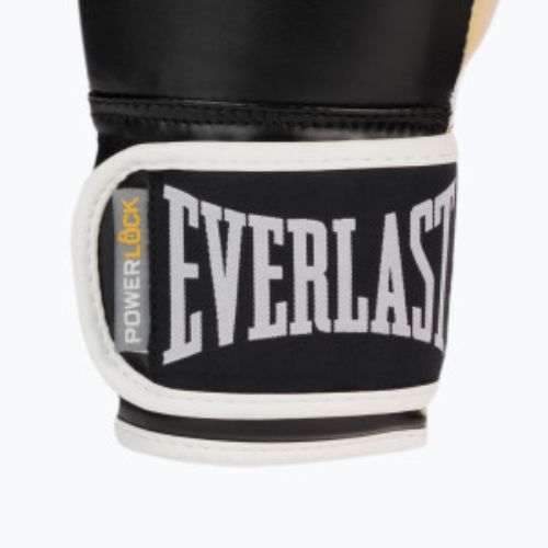 Рукавиці воксерські чоловічі EVERLAST Powerlock Pu чорні 2200