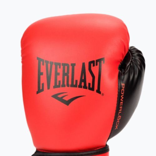 Рукавиці воксерські чоловічі EVERLAST Powerlock Pu червоні EV2200