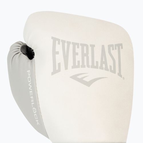 Рукавиці воксерські чоловічі EVERLAST Powerlock Pu білі EV2200