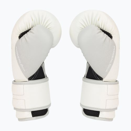 Рукавиці воксерські чоловічі EVERLAST Powerlock Pu білі EV2200