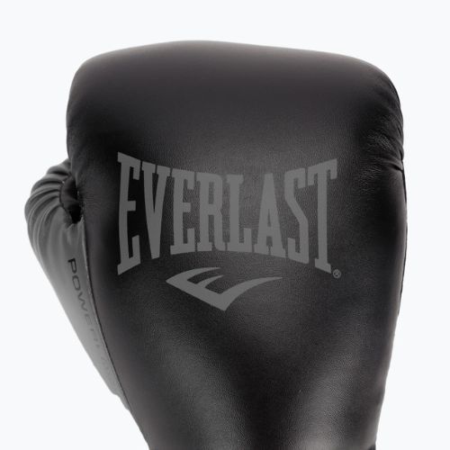 Рукавиці воксерські чоловічі EVERLAST Powerlock Pu чорні EV2200