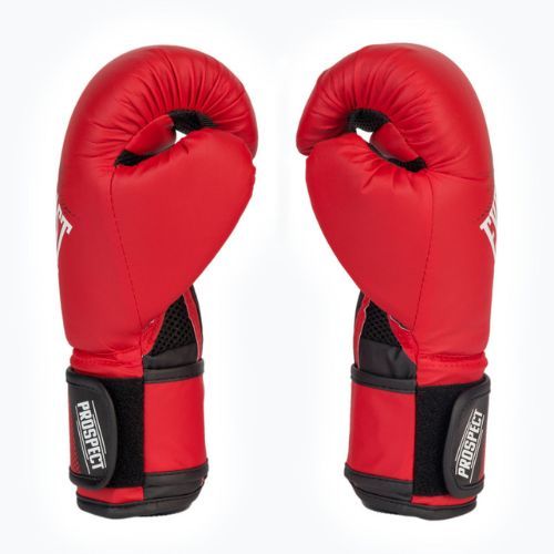 Рукавиці воксерські дитячі EVERLAST junior Pu Prospect Gloves червоні EV4600