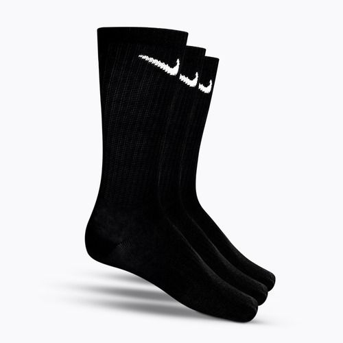 Шкарпетки тренувальні Nike Everyday Llightweight Crew 3pack чорні SX7676-010