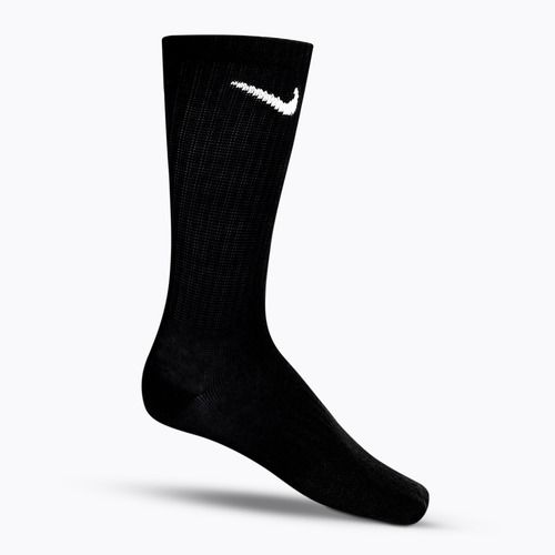 Шкарпетки тренувальні Nike Everyday Llightweight Crew 3pack чорні SX7676-010