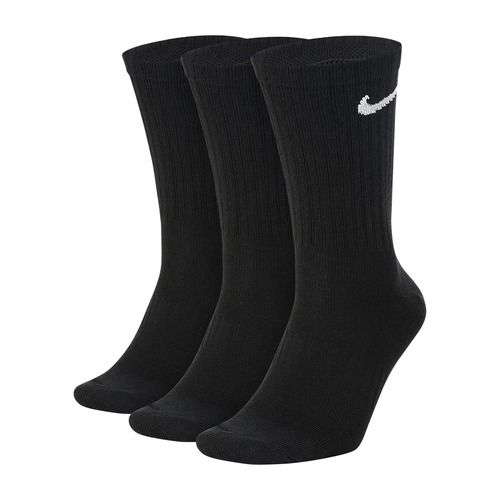 Шкарпетки тренувальні Nike Everyday Llightweight Crew 3pack чорні SX7676-010