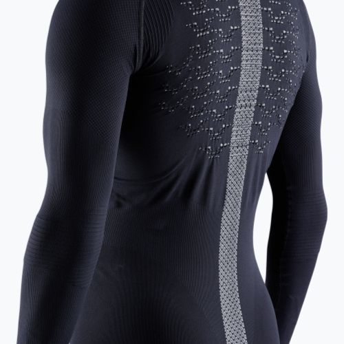 Чоловіча термоактивна кофта X-Bionic The Trick 4.0 Run opal black/arctic white