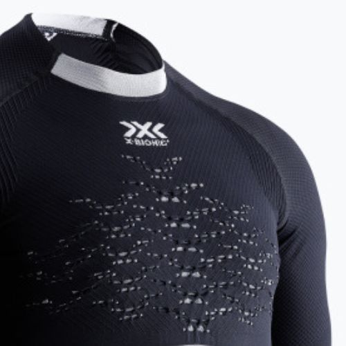 Чоловіча термоактивна кофта X-Bionic The Trick 4.0 Run opal black/arctic white