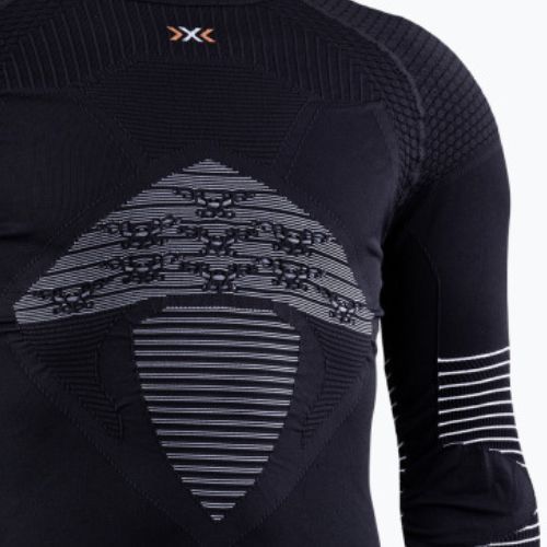 Чоловіча термоактивна кофта X-Bionic Energizer 4.0 opal black/arctic white