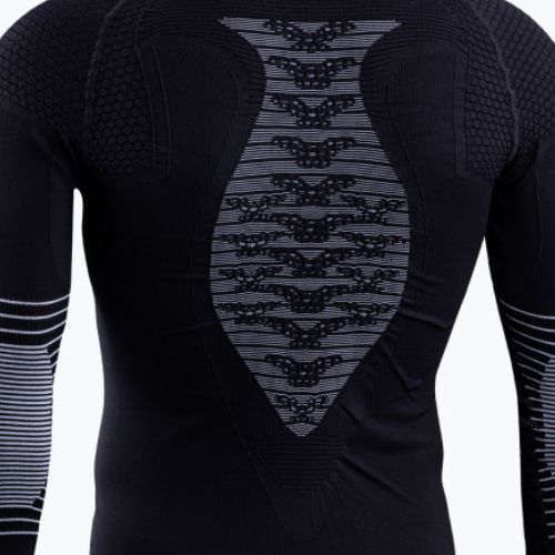 Чоловіча термоактивна кофта X-Bionic Energizer 4.0 opal black/arctic white