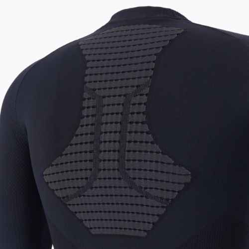 Чоловіча термоактивна кофта X-Bionic Invent 4.0 Run Speed black/charcoal