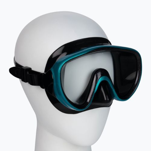Маска для дайвінгу / підводного плавання TUSA Sportmask чорно-синя UM-16QBFB