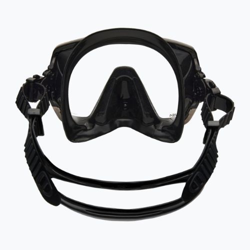 Маска для дайвінгу / підводного плавання TUSA Freedom Hd Mask чорно-зелена M-1001